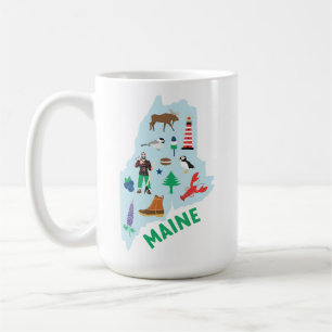Mug Icônes du Maine