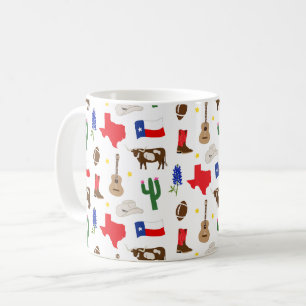 Mug Icônes du Texas