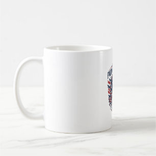 Mug Icônes et symboles du bouclier de liberté patrioti