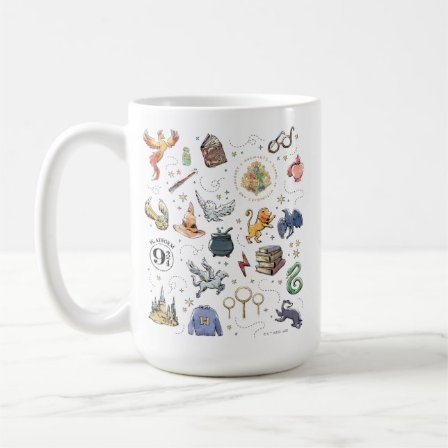 Mug Icônes HARRY POTTER™  (Gauche)