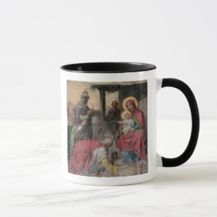 Mug icongraphie orthodoxe serbe à l'église de Valjev