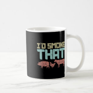 Mug Id Fumée Porc Boeuf De Poulet Bbq Amusant Barbecue