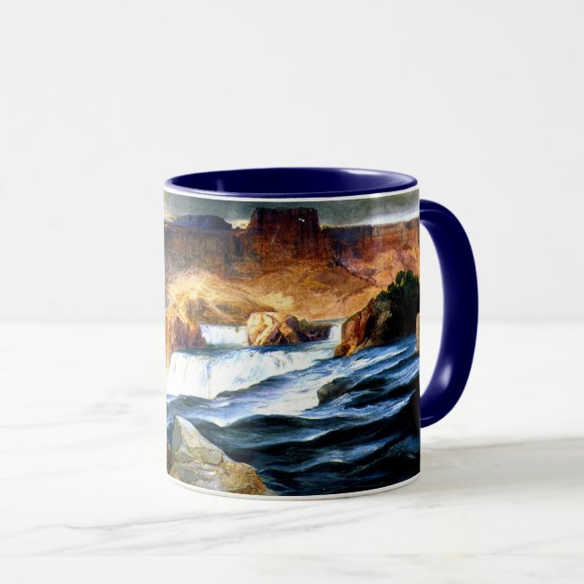 Mug Idaho, chutes Shoshone, Snake River (Devant droit)