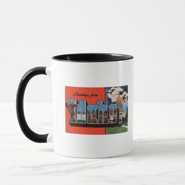 Mug IdahoGrandes Scènes De LETTREIdaho (Gauche)