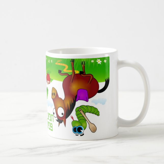 Mug Ide Zmija - i Ju Naopako (Serpent à l'envers) v2 (Droite)