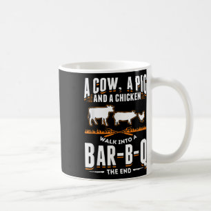 Mug Idée Cadeau Adulte Viande Fumée Barbecue Bbq