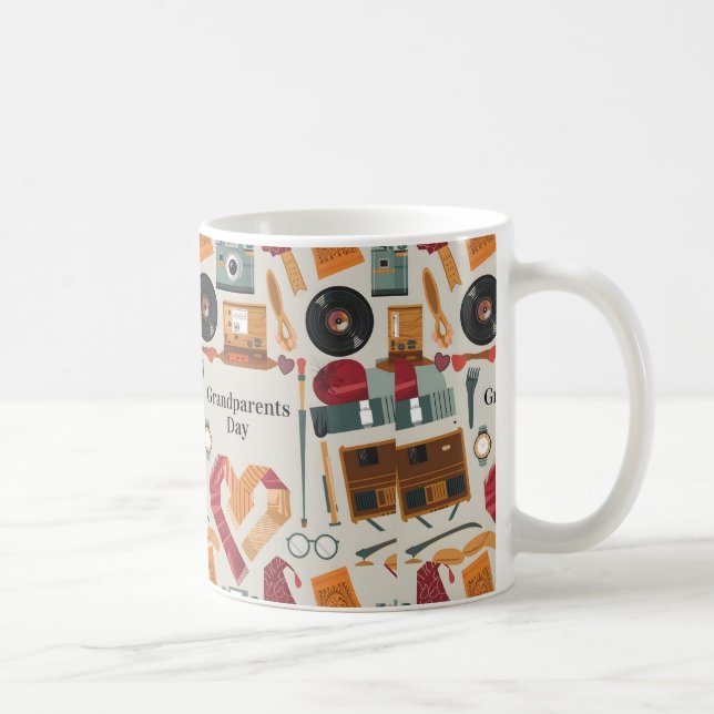 Mug Idée cadeau de la fête des grands-parents (Droite)