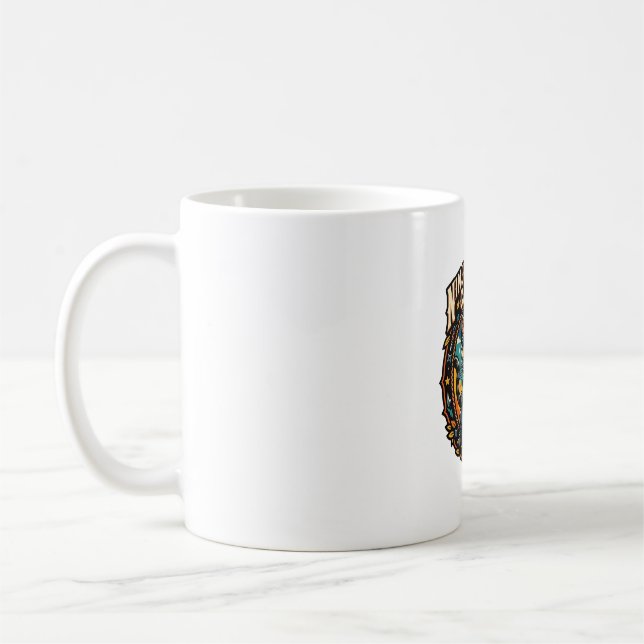 Mug Idée cadeau pour maman de chat Ninja Stealth Cat - (Gauche)