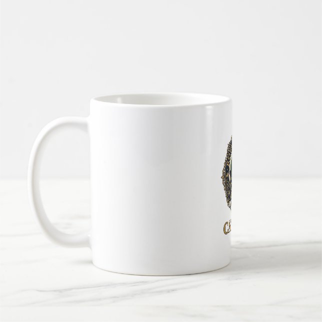 Mug Idée cadeau Royal Medieval Cat Cat Dad - Royal Med (Gauche)