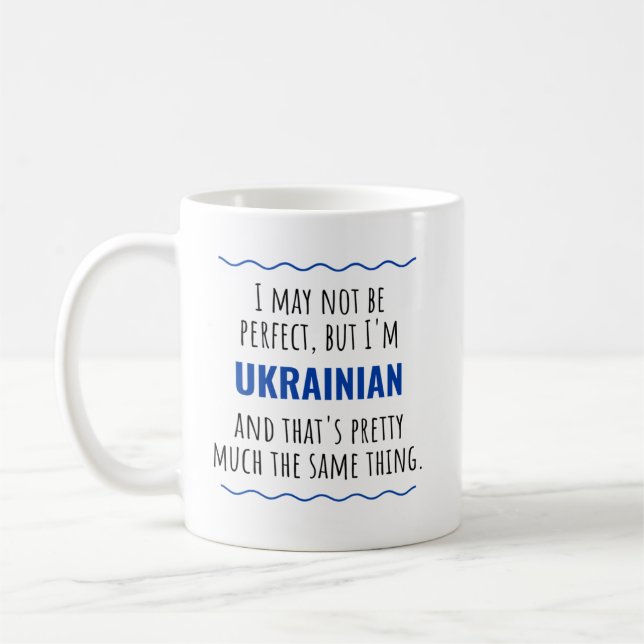 Mug Idée cadeau Ukraine (Gauche)