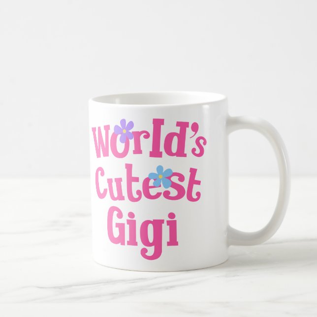 Mug Idée de cadeau de Gigi pour elle (mondes les plus (Droite)
