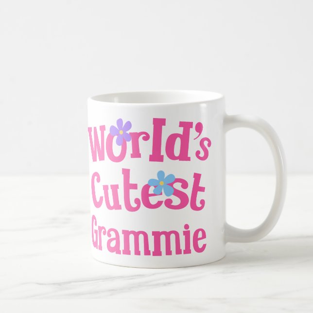 Mug Idée de cadeau de Grammie pour elle (mondes les (Droite)