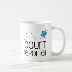 Mug Idée de cadeau pour le sténographe judiciaire