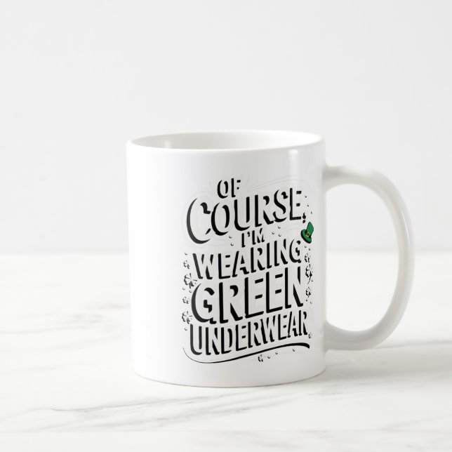 Mug Idée drôle de tenue irlandaise pour la célébration (Droite)