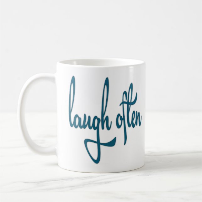Mug Idée souvent drôle de cadeaux de rire d'humour de (Gauche)