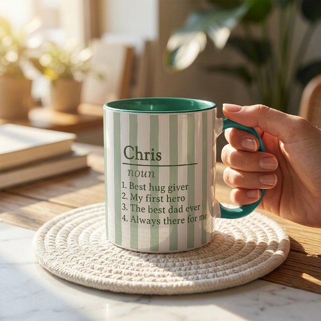 Mug Idées Cadeaux Pour Papa Fête Des Pères Café (Créateur téléchargé)