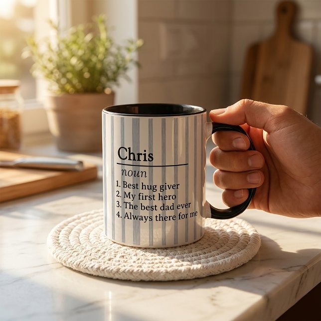 Mug Idées Cadeaux Pour Papa Fête Des Pères Café (Créateur téléchargé)
