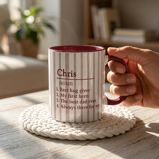 Mug Idées Cadeaux Pour Papa Fête Des Pères Café (Créateur téléchargé)