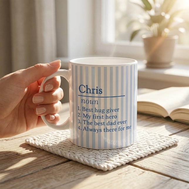 Mug Idées Cadeaux Pour Papa Fête Des Pères Café (Créateur téléchargé)