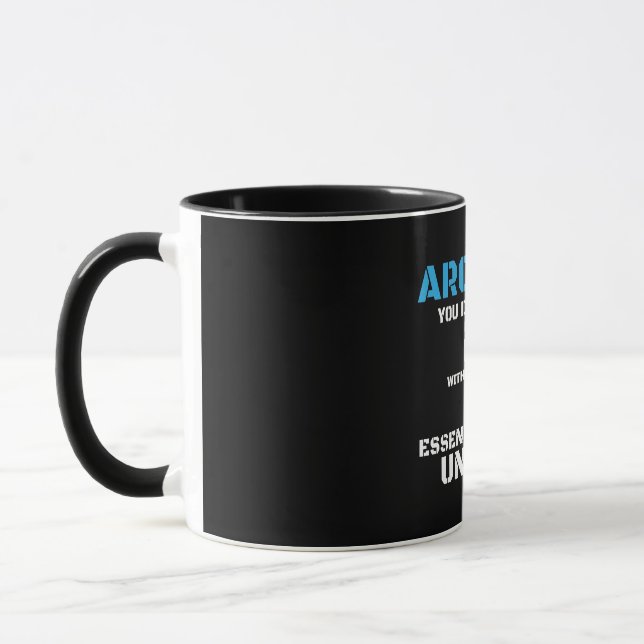 Mug Idées de cadeaux pour des conceptions drôles (Gauche)