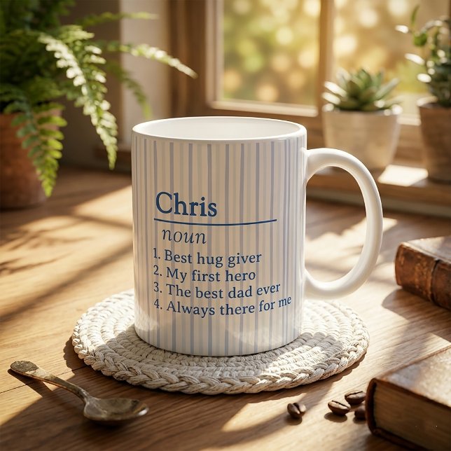 Mug Idées de cadeaux pour la fête des pères pour papa (Créateur téléchargé)