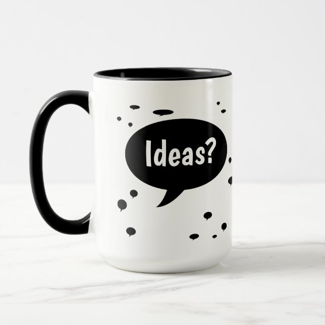 Mug Idées Inspiration Encouragement Travail d'équipe I (Gauche)