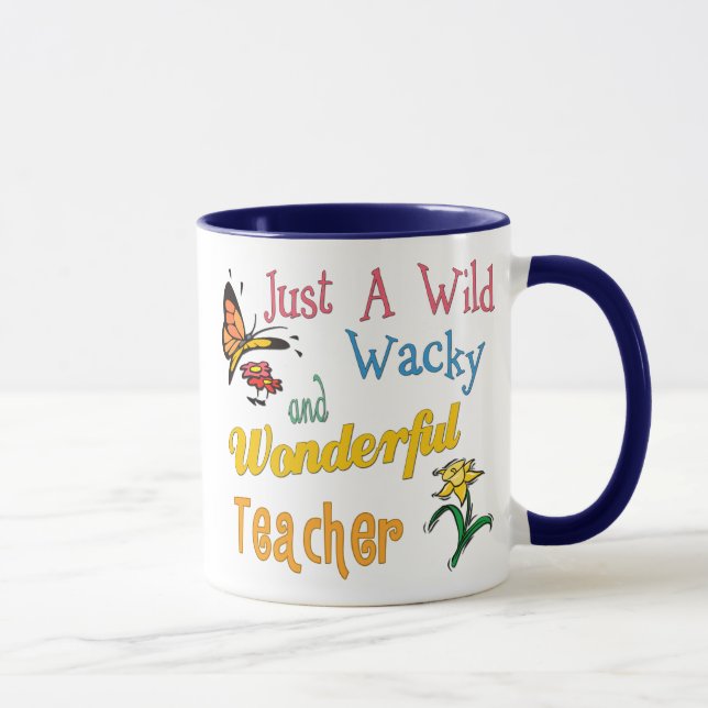 Mug Idées merveilleuses farfelues sauvages de cadeau (Droite)
