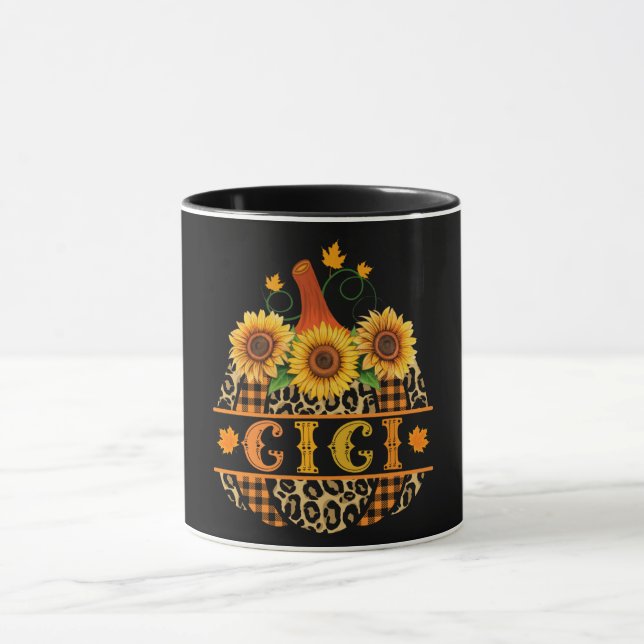 Mug IGi Pumkin Leopard Print Sunflower Buffalo Plaid (Centre)