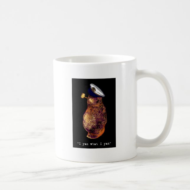 Mug Igname I ce qui j'igname-noir (Droite)