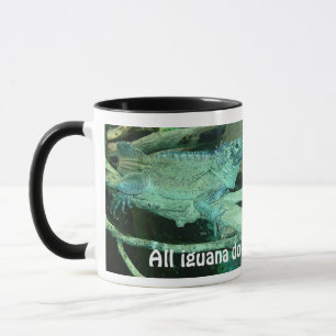 Mug Iguana verte 2