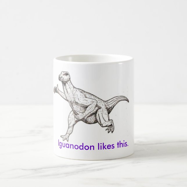Mug Iguanodon aime ceci (Centre)