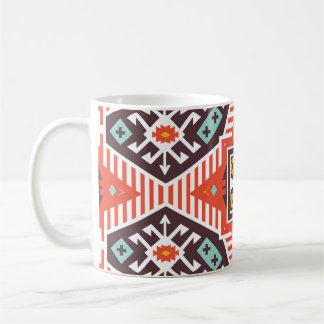 Mug Ikat Aztec : Textes à rayures ethniques