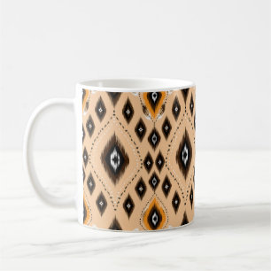 Mug Ikat Ethnic Geometry Folklore Motif