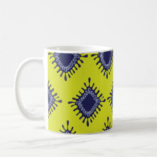 Mug Ikat Tribal : Motif moderne et élégant.