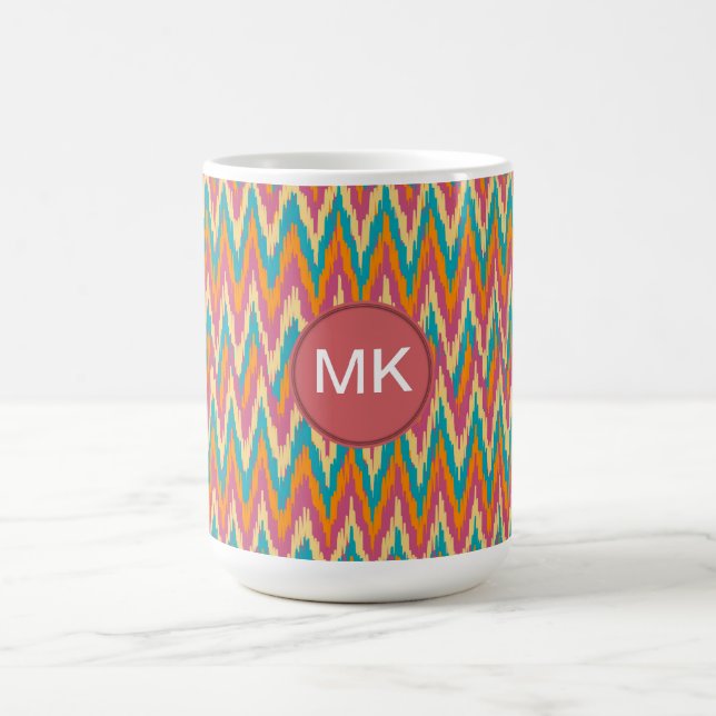 Mug iKat Zigzag Design Couleurs d'épices (Centre)