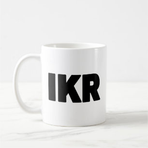 Mug IKR   Écart de texte