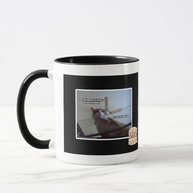 Mug Il a lieu après mon temps de dîner (Gauche)