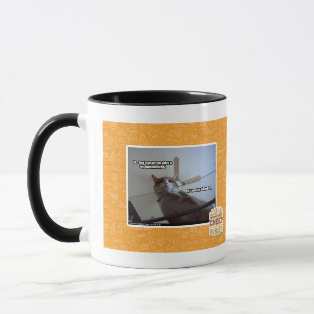 Mug Il a lieu après mon temps de dîner (Gauche)