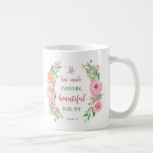 Mug Il A Tout Fait De Beaux Ecclésiastes 3:11