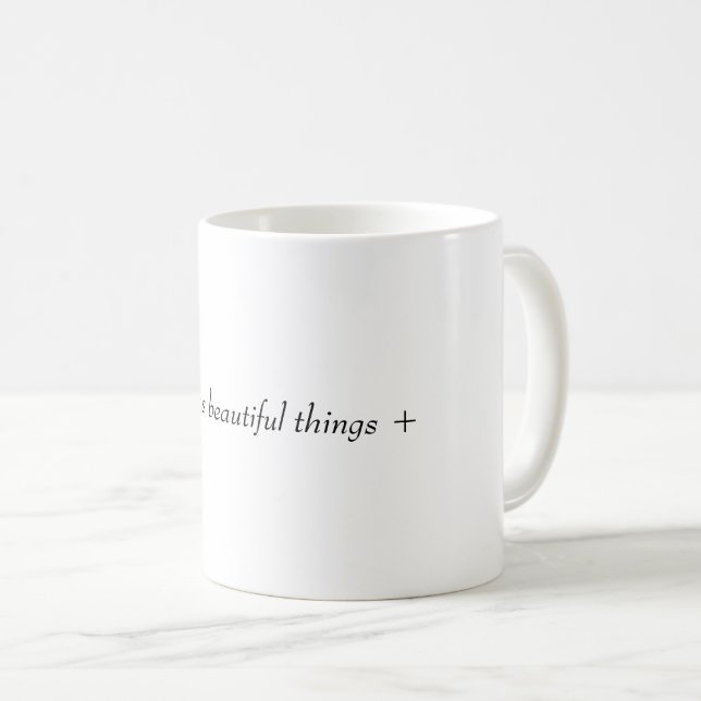 Mug Il brasse de belles choses (Devant droit)