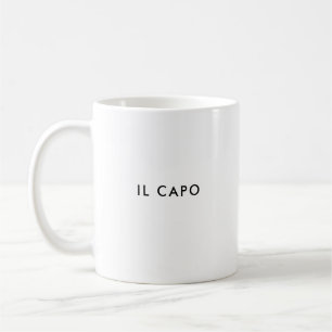Mug Il Capo   Le patron   Musique à café italienne per