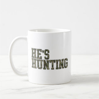 Mug Il chasse une épouse Saison de chasse Chasse au ce