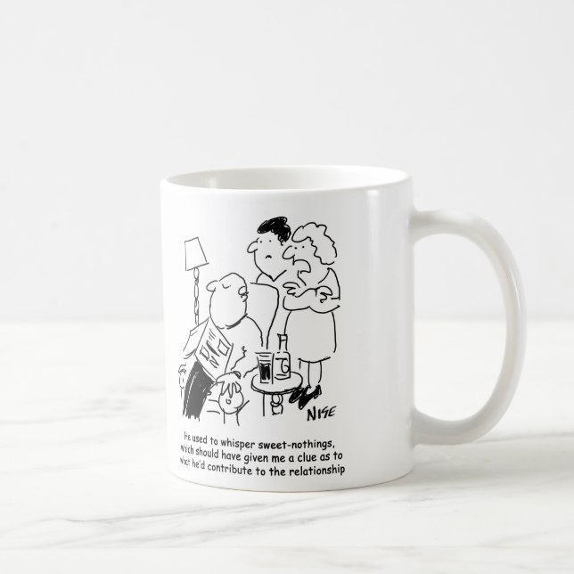 Mug Il chuchotait "douceur de rien" (Droite)