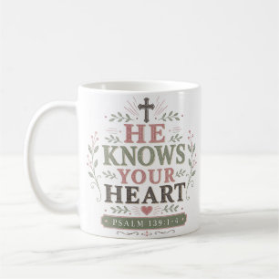 Mug Il Connaît Votre Cœur Dévozione Matinale Intime