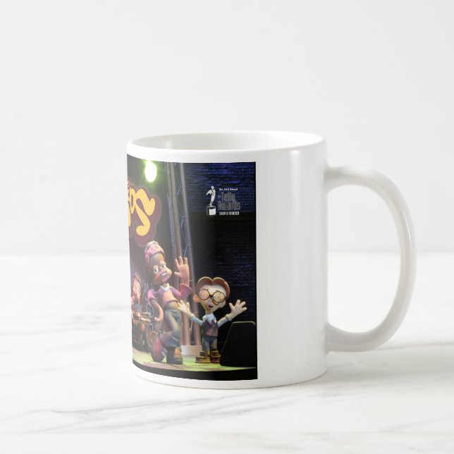 Mug Il effiloche Argile Kids scène (Droite)