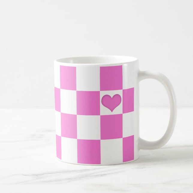 Mug Il effiloche - carré-Coeur (Droite)
