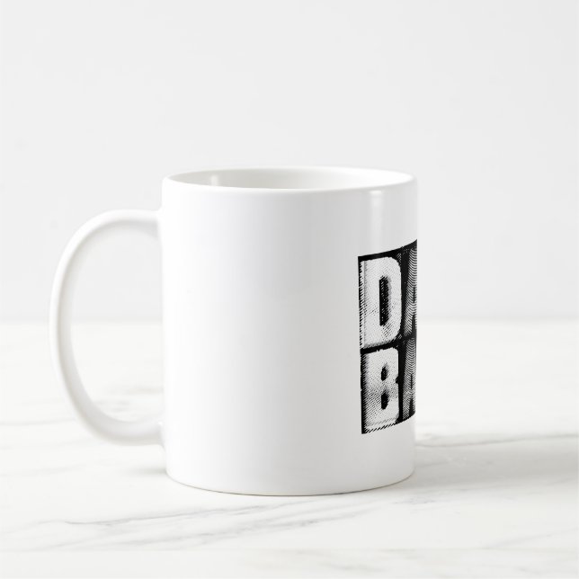 Mug Il effiloche : Dame bande (Gauche)