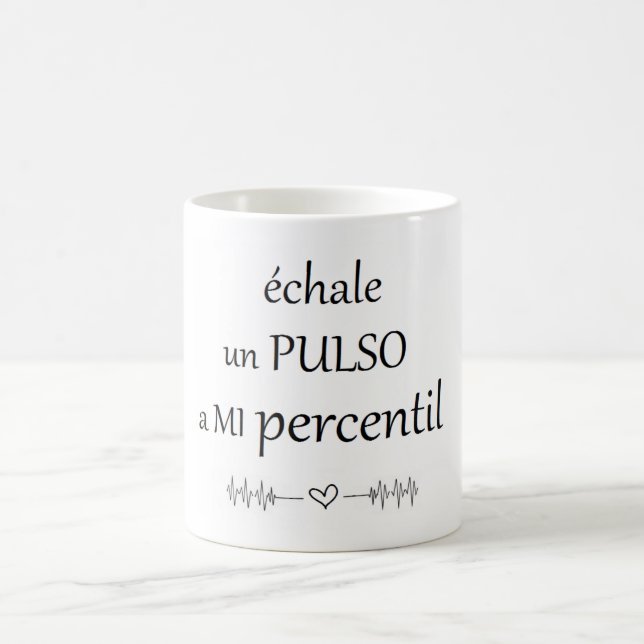 Mug Il effiloche de lui jetez une impulsion percentil (Centre)