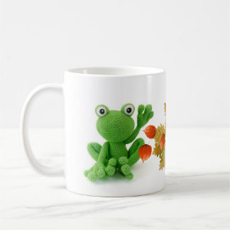 Mug Il effiloche d'une grenouille très verte de