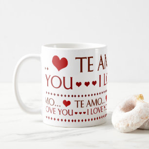 Mug Il effiloche - I Love You